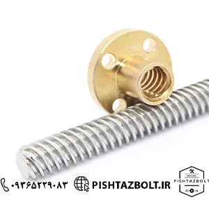 قیمت فروش پیچ دنده ذوزنقه سفارشی