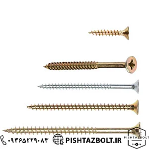 قیمت انواع پیچ MDF