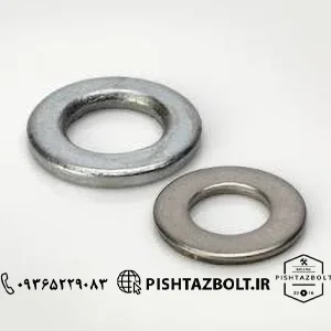 تولید کنندگان واشر فلزی تخت استیل