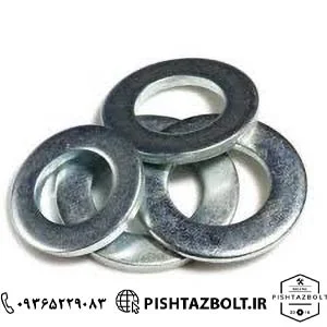قیمت فروش انواع واشر تخت استیل