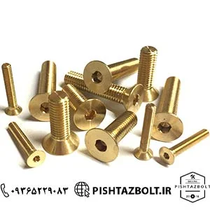 قیمت فروش انواع پیچ و مهره برنجی