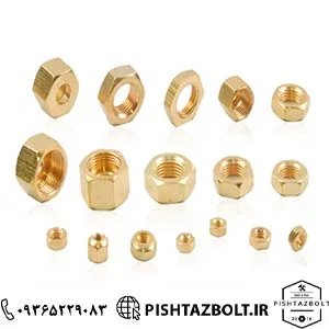لیست قیمت مهره شش گوش